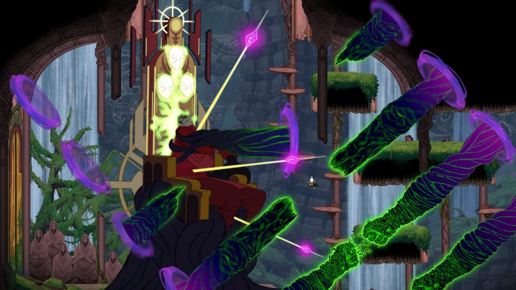 Image: Xea’sh’kaebt attacks Eshe with an array of ethereal fists.